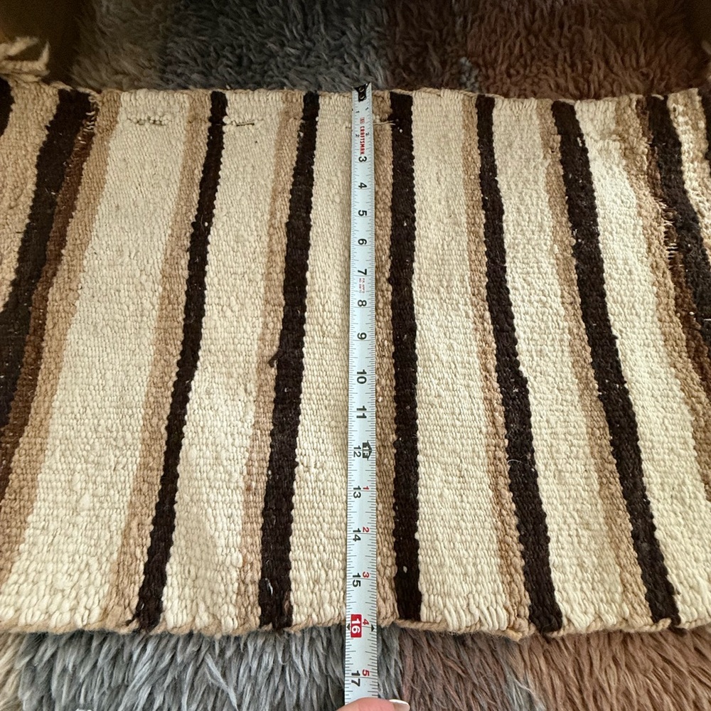 Vintage kilim Striped Woven Rug